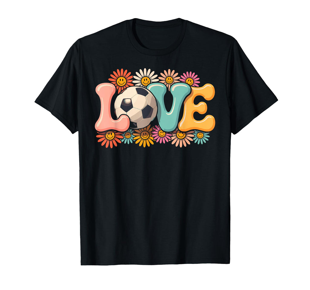 Groovy Love Soccer Goalie Player T-Shirt - Aesthetic Graphic for Adults - T-Shirt, Sweatshirt, Hoodie
