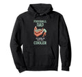 Foosball Cooler Dad Foosball Player Hoodie - Minimalist Print Unisex - T-Shirt, Sweatshirt, Hoodie