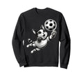 Soccer Goalie Athletic Kitten Sweatshirt - Minimalist Print Men Women - T-Shirt, Sweatshirt, Hoodie