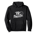 Number 15S Biggest Fan Soccer Player Mom Hoodie - Novelty Apparel Unisex - T-Shirt, Sweatshirt, Hoodie