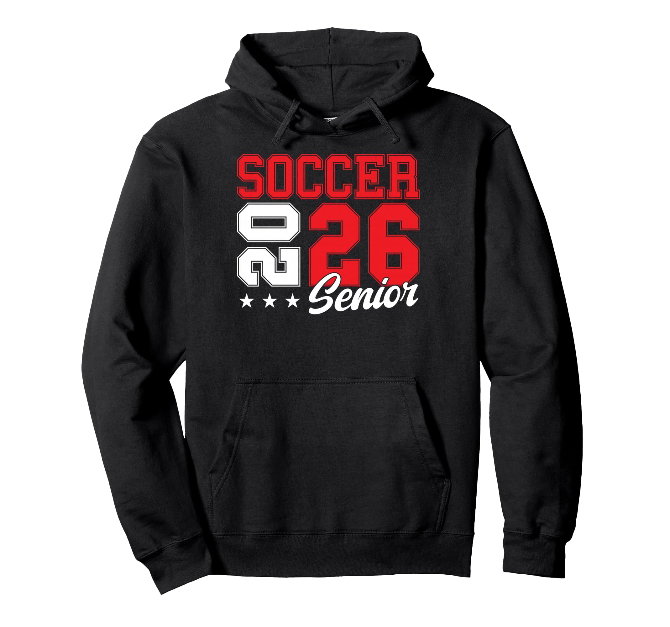 Soccer Senior Night Soccer Senior 2026 Hoodie - Graphic Print Men Women - T-Shirt, Sweatshirt, Hoodie