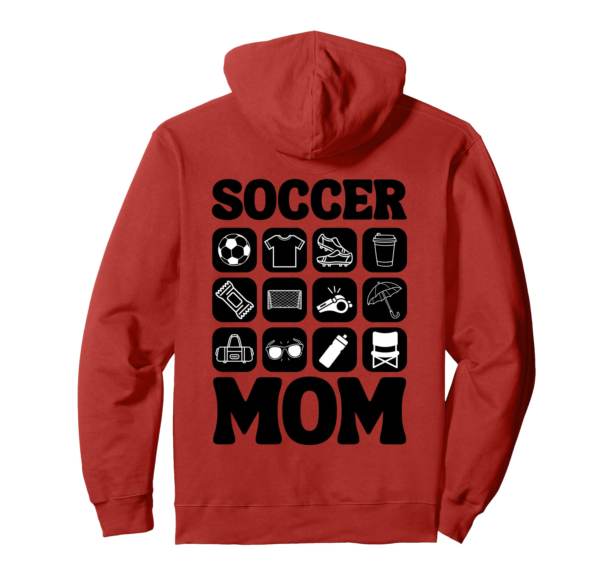 Soccer Mom Icons Soccer Hoodie - Aesthetic Graphic Unisex - T-Shirt, Sweatshirt, Hoodie
