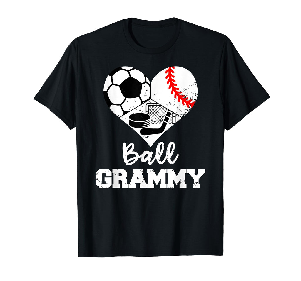 Ball Grammy Funny Soccer Baseball T-Shirt - Fun Novelty Design Men Women - T-Shirt, Sweatshirt, Hoodie