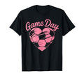 Womens Soccer Game Day Ladies Heart Soccer T-Shirt - Unique Graphic Unisex - T-Shirt, Sweatshirt, Hoodie