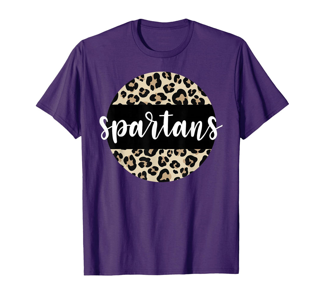 Leopard Spartans Team Mascot T-Shirt - Fun Novelty Design for Adults - T-Shirt, Sweatshirt, Hoodie