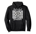 Just Who Loves Soccer Coquette Bow Hoodie - Graphic Print Unisex - T-Shirt, Sweatshirt, Hoodie