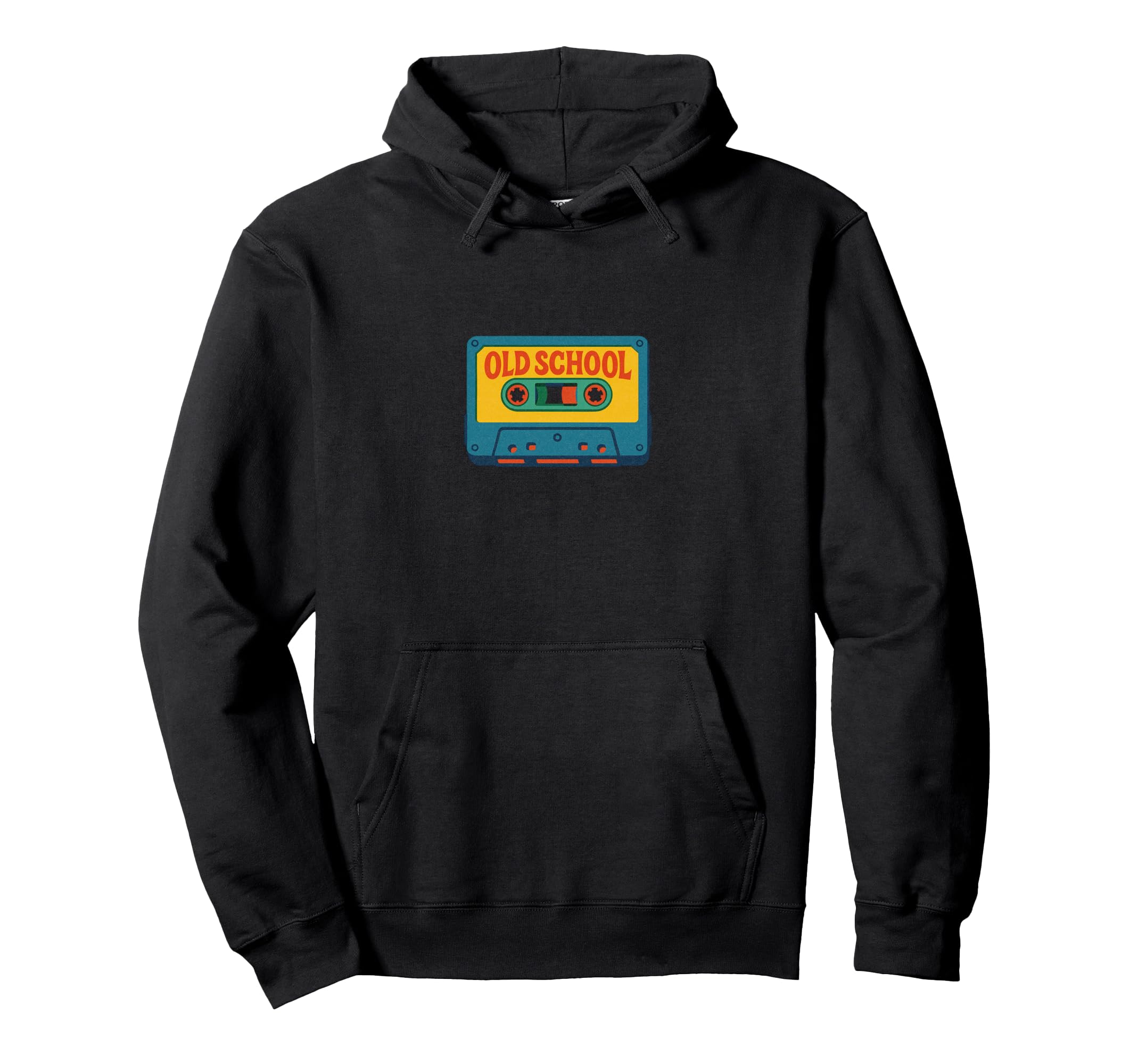 Old School Cassette Tape Hoodie - Fun Novelty Design Men Women - T-Shirt, Sweatshirt, Hoodie
