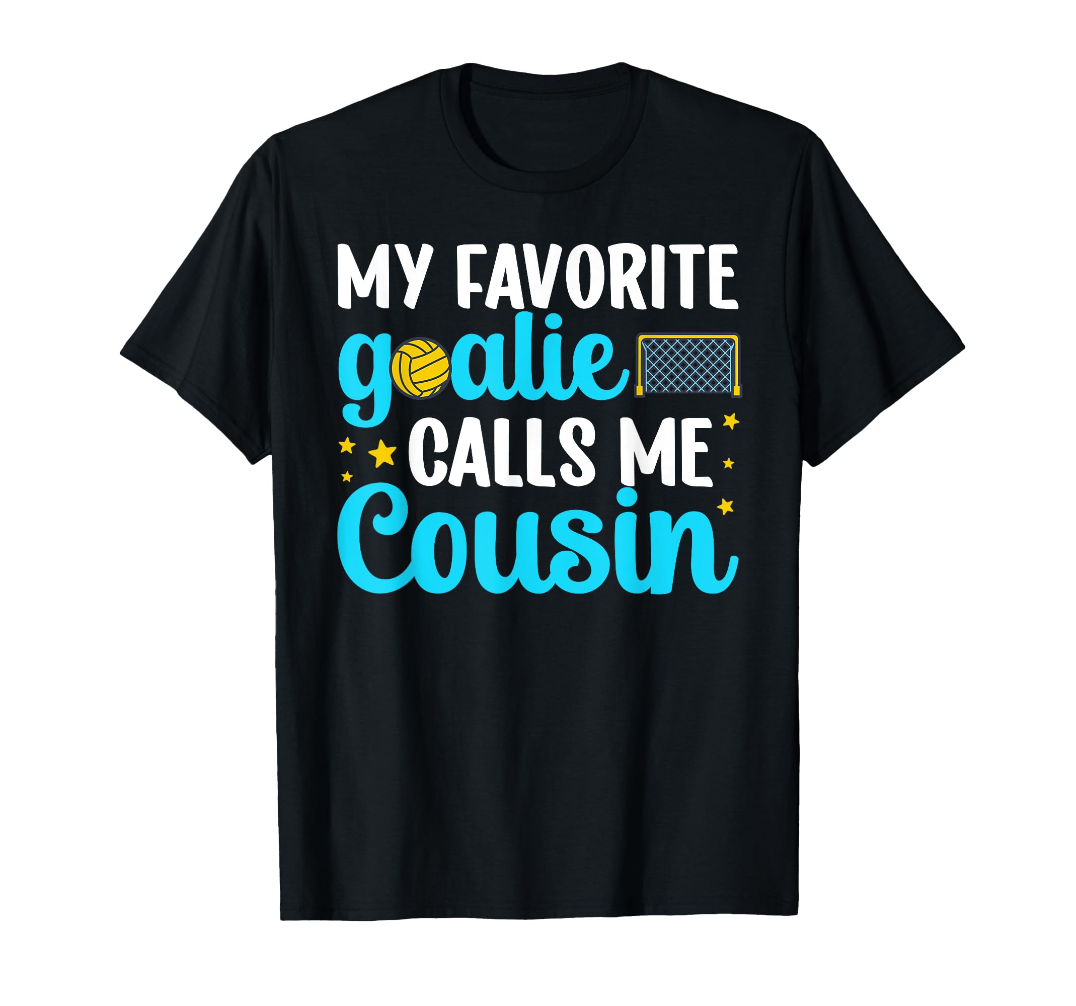 Proud Water Polo Goalie Cousin Water T-Shirt - Custom Art Print Men Women - T-Shirt, Sweatshirt, Hoodie