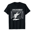 Jesus Saves Christ Soccer Goalie Gift T-Shirt - Unique Graphic Men Women - T-Shirt, Sweatshirt, Hoodie