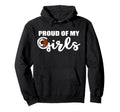 Proud My Funny Soccer Basketball Mom Hoodie - Graphic Print for Adults - T-Shirt, Sweatshirt, Hoodie