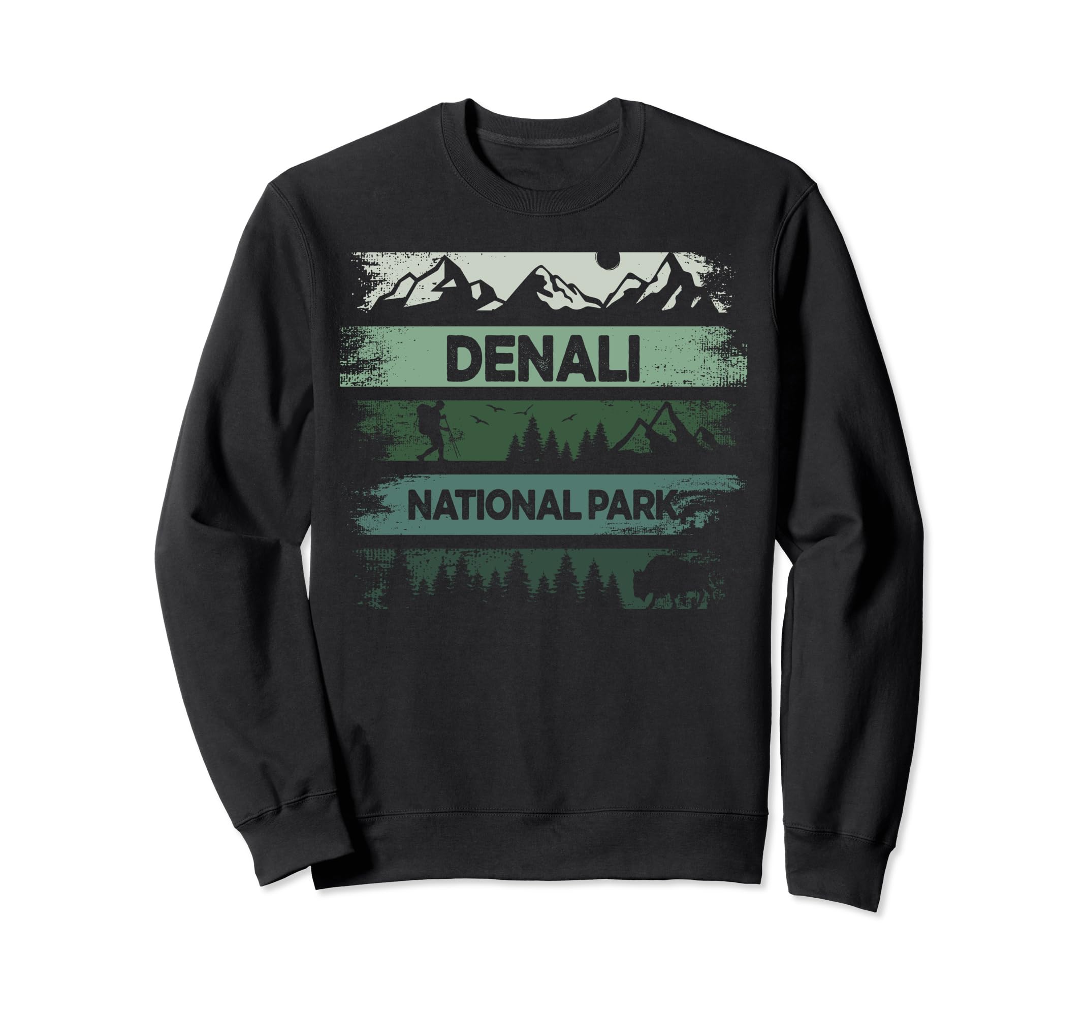 Denali National Park Us Denali Sweatshirt - Aesthetic Graphic for Adults - T-Shirt, Sweatshirt, Hoodie