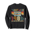 40 Years Old 1986 40Th Birthday Sweatshirt - Fun Novelty Design Unisex - T-Shirt, Sweatshirt, Hoodie