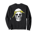 Hiphop Skull Yellow Do Rag Bandana Sweatshirt - Custom Art Print Men Women - T-Shirt, Sweatshirt, Hoodie