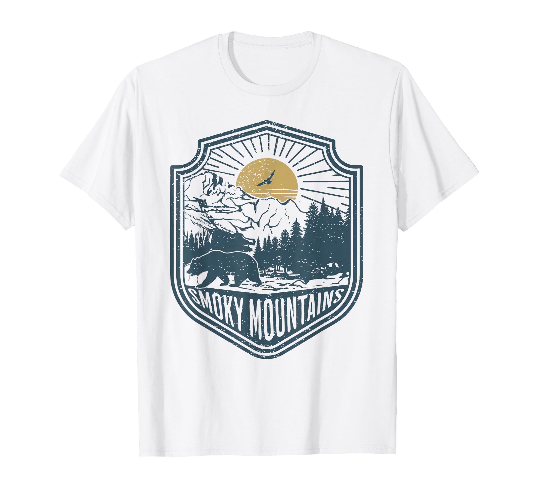 Great Smoky Mountains National Park T-Shirt - Unique Graphic for Adults - T-Shirt, Sweatshirt, Hoodie