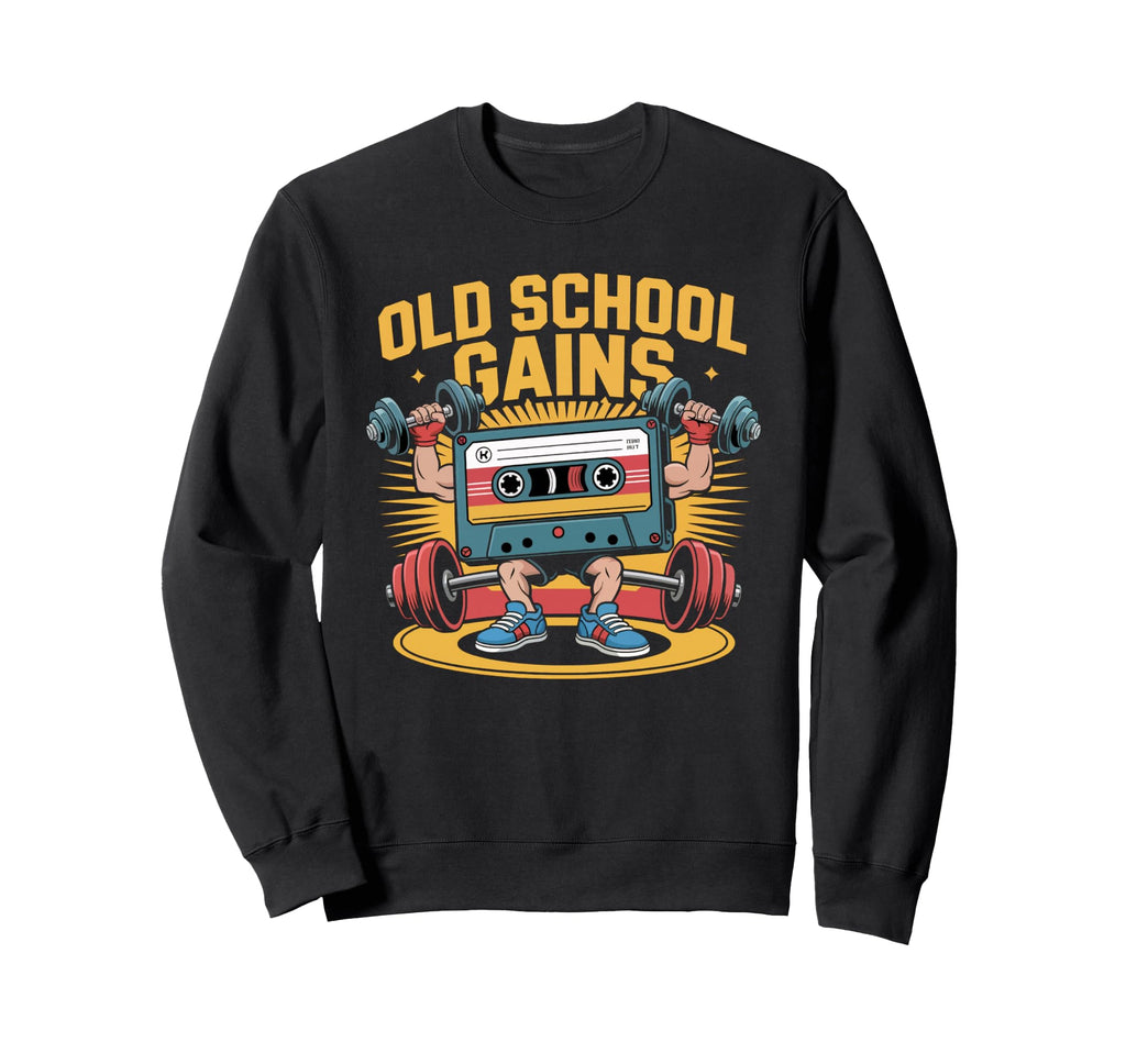 Mix Tape 80S 90S Gym Cassette Tape Sweatshirt - Minimalist Print Unisex - T-Shirt, Sweatshirt, Hoodie