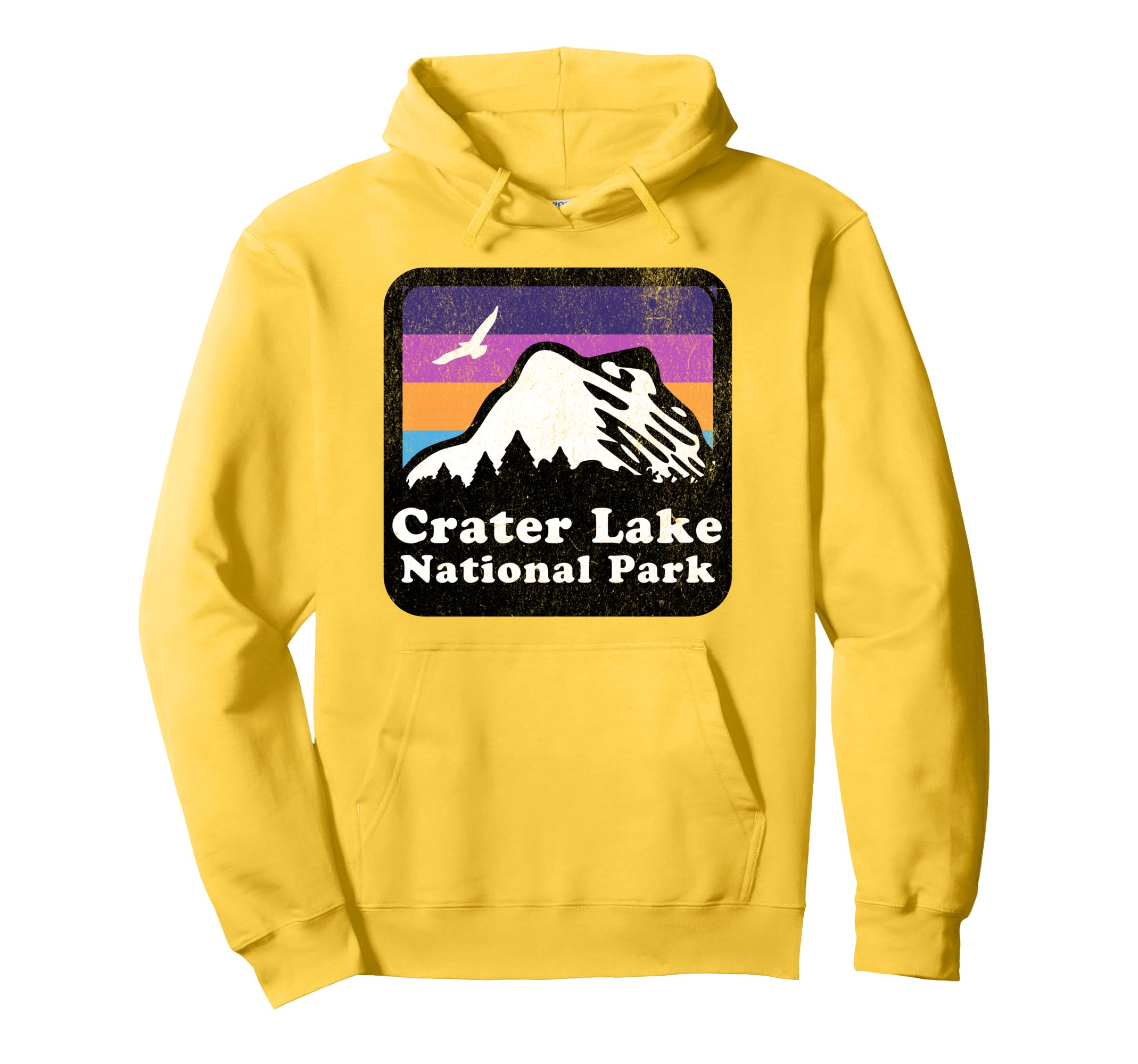 Crater Lake National Park Oregon Usa Hoodie - Minimalist Print for Adults - T-Shirt, Sweatshirt, Hoodie