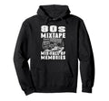 80S Mixtape Mix Full Memories Cassette Hoodie - Trendy Graphic for Adults - T-Shirt, Sweatshirt, Hoodie