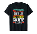 Roller Skater Skating Brothers T-Shirt - Fun Novelty Design for Adults - T-Shirt, Sweatshirt, Hoodie