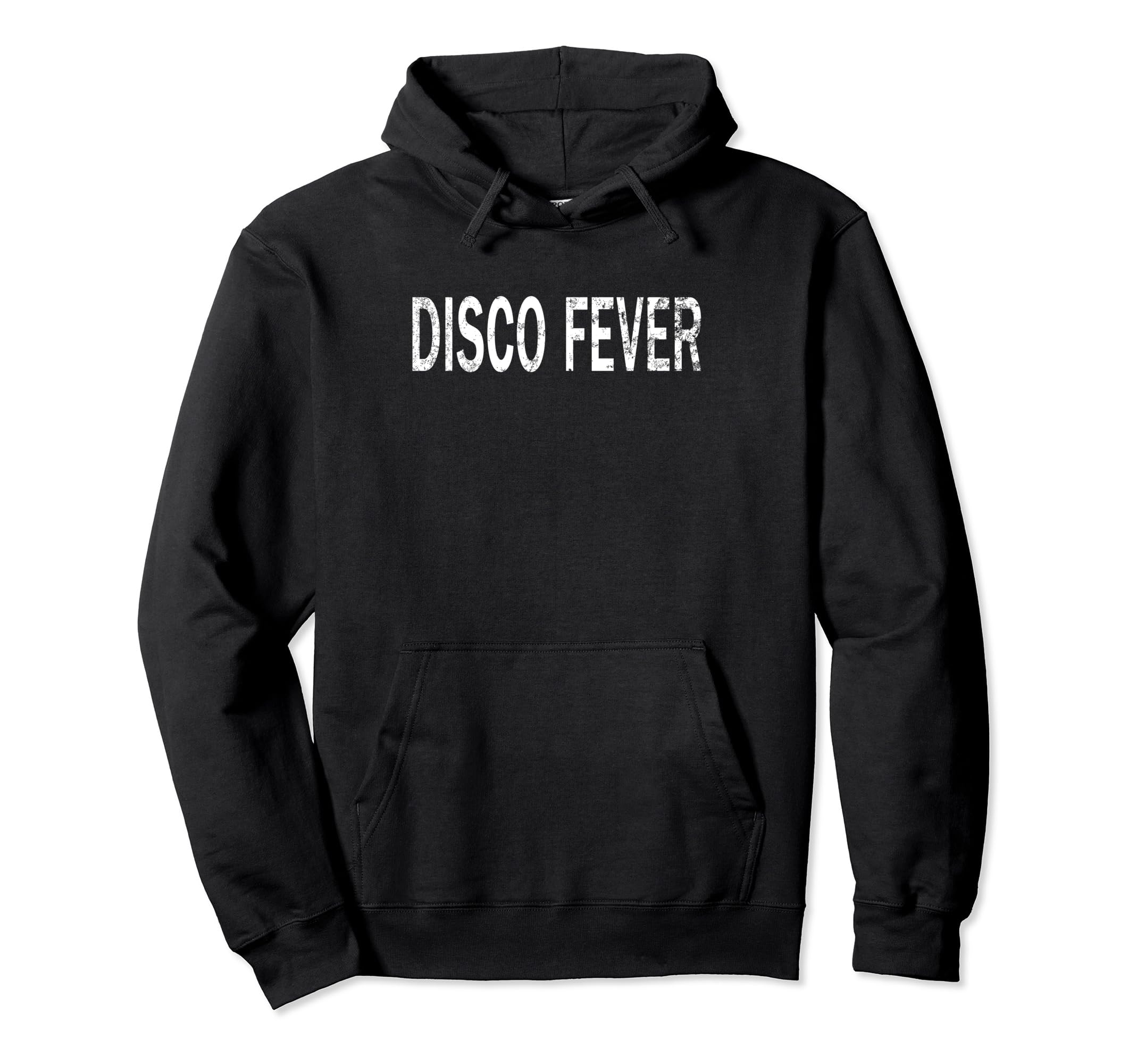 Disco Fever Distressed Vibes Hoodie - Trendy Graphic for Adults - T-Shirt, Sweatshirt, Hoodie