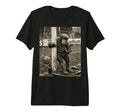 Black White Funny Chimpanzee Drinking T-Shirt - Novelty Apparel Men Women - T-Shirt, Sweatshirt, Hoodie