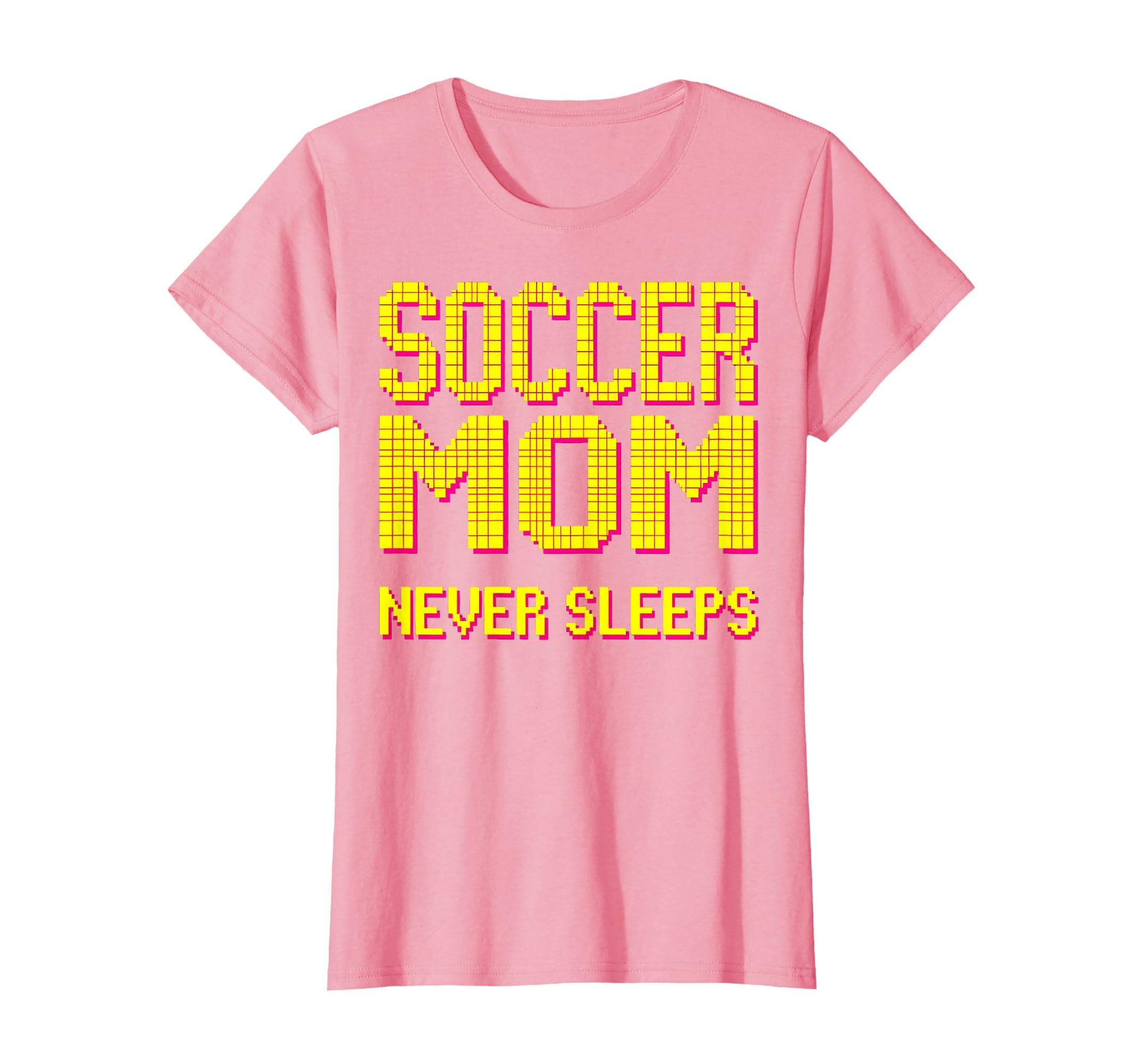 Soccer Mom Never Sleeps Funny Sports T-Shirt - Custom Art Print Unisex - T-Shirt, Sweatshirt, Hoodie