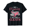 My Princess Wears Cleats Soccer T-Shirt - Casual Everyday Wear for Adults - T-Shirt, Sweatshirt, Hoodie