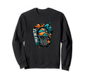 Basketball Hoop Graffiti Colorful Sweatshirt - Unique Graphic Men Women - T-Shirt, Sweatshirt, Hoodie
