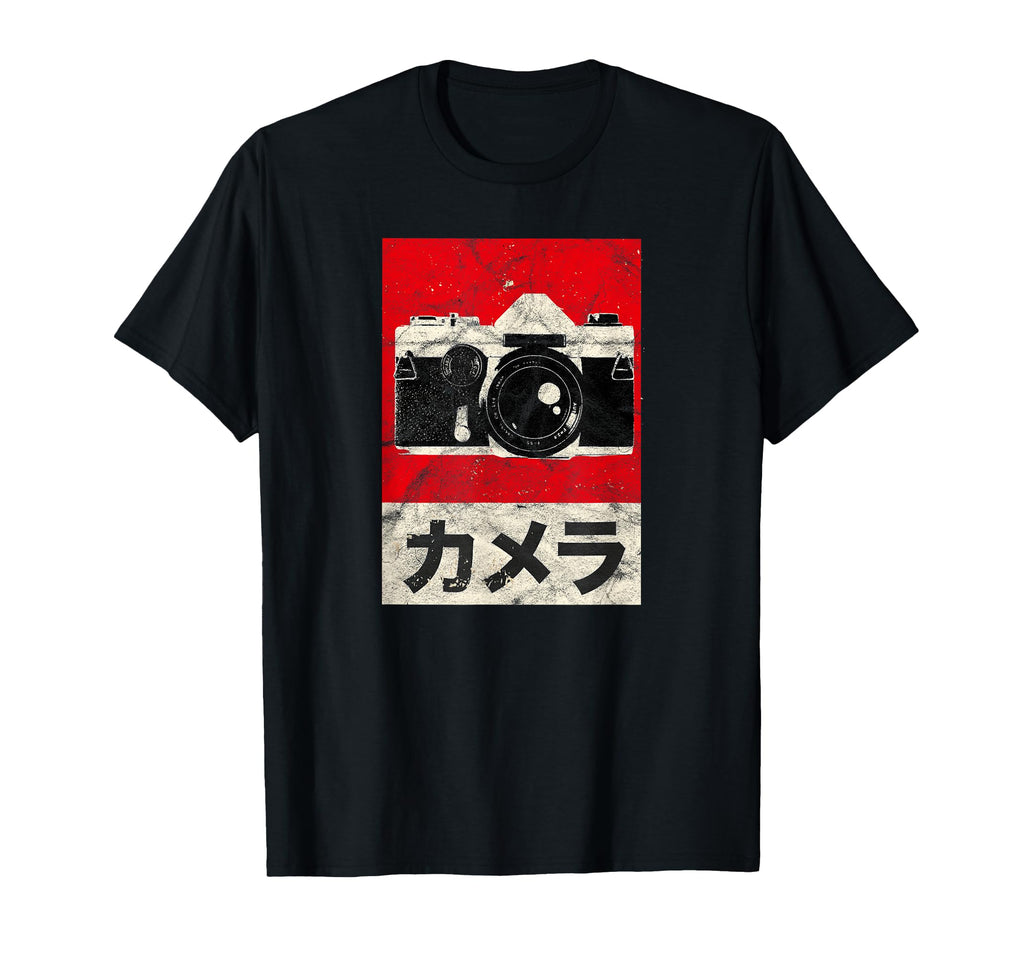 Japanese Analog Slr Camera Photographer T-Shirt - Streetwear Style Unisex - T-Shirt, Sweatshirt, Hoodie