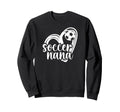 Soccer Nana Heart Grandma Nana Sweatshirt - Custom Art Print Men Women - T-Shirt, Sweatshirt, Hoodie