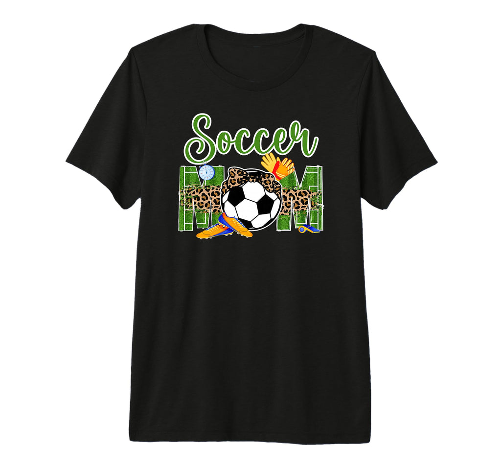 Soccer Mom Soccer Player Mama T-Shirt - Fun Novelty Design for Adults - T-Shirt, Sweatshirt, Hoodie
