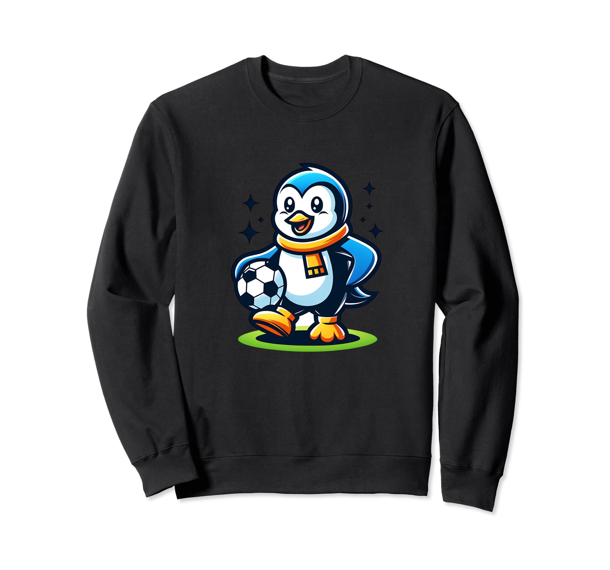 Funny Penguin Soccer Champion Ball Sweatshirt - Novelty Apparel for Adults - T-Shirt, Sweatshirt, Hoodie