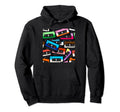 80S Rock Cassettes Rock Cassettes Tapes Hoodie - Novelty Apparel Men Women - T-Shirt, Sweatshirt, Hoodie