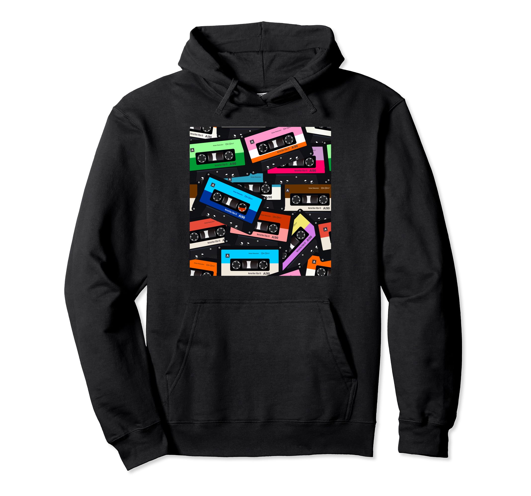80S Rock Cassettes Rock Cassettes Tapes Hoodie - Novelty Apparel Men Women - T-Shirt, Sweatshirt, Hoodie