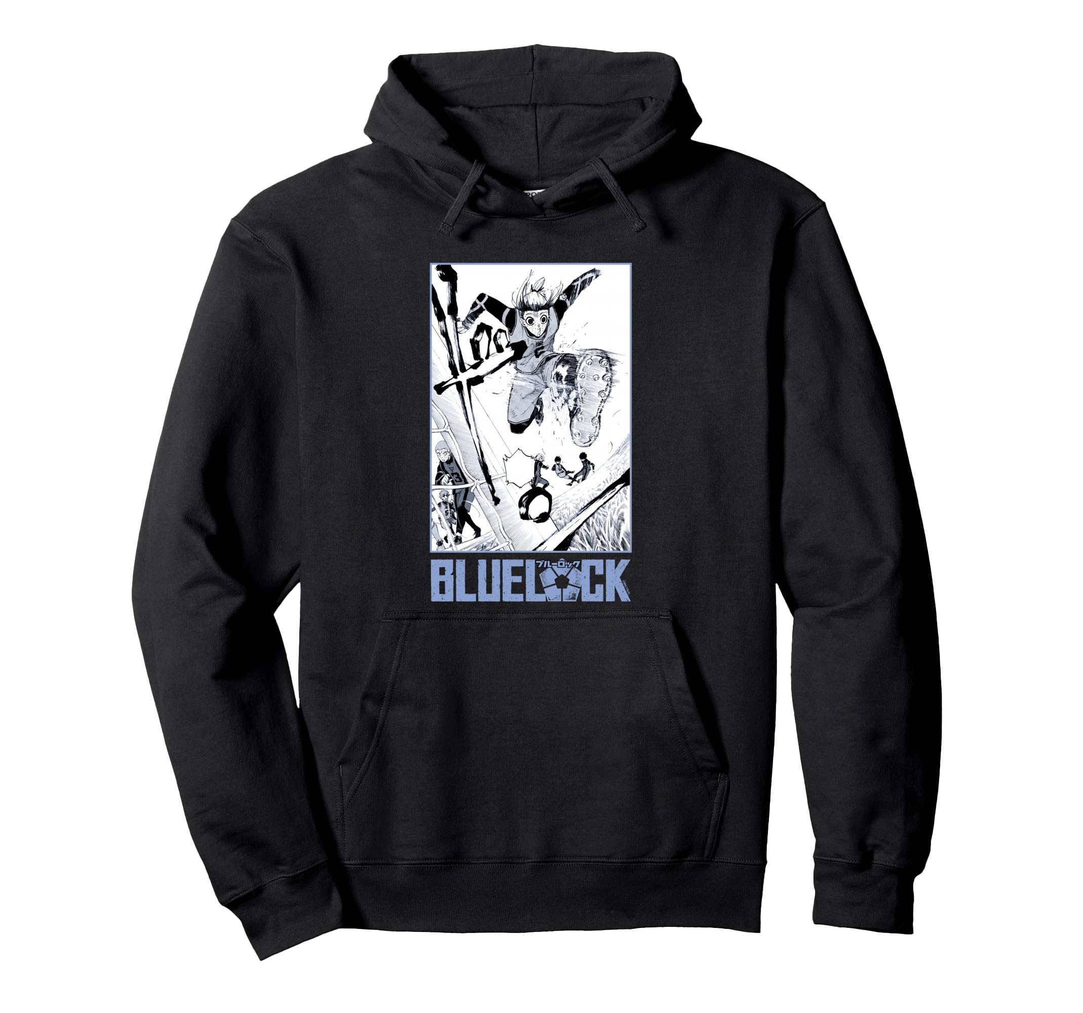 Blue Lock Gin Gagamaru Goalkeeper Big Chest Hoodie - Trendy Graphic Unisex - T-Shirt, Sweatshirt, Hoodie