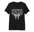 Mono Checkred Soccer Mama Bow White T-Shirt - Trendy Graphic Men Women - T-Shirt, Sweatshirt, Hoodie