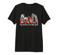My Heart Is That Field Soccer Mom T-Shirt - Graphic Print for Adults - T-Shirt, Sweatshirt, Hoodie
