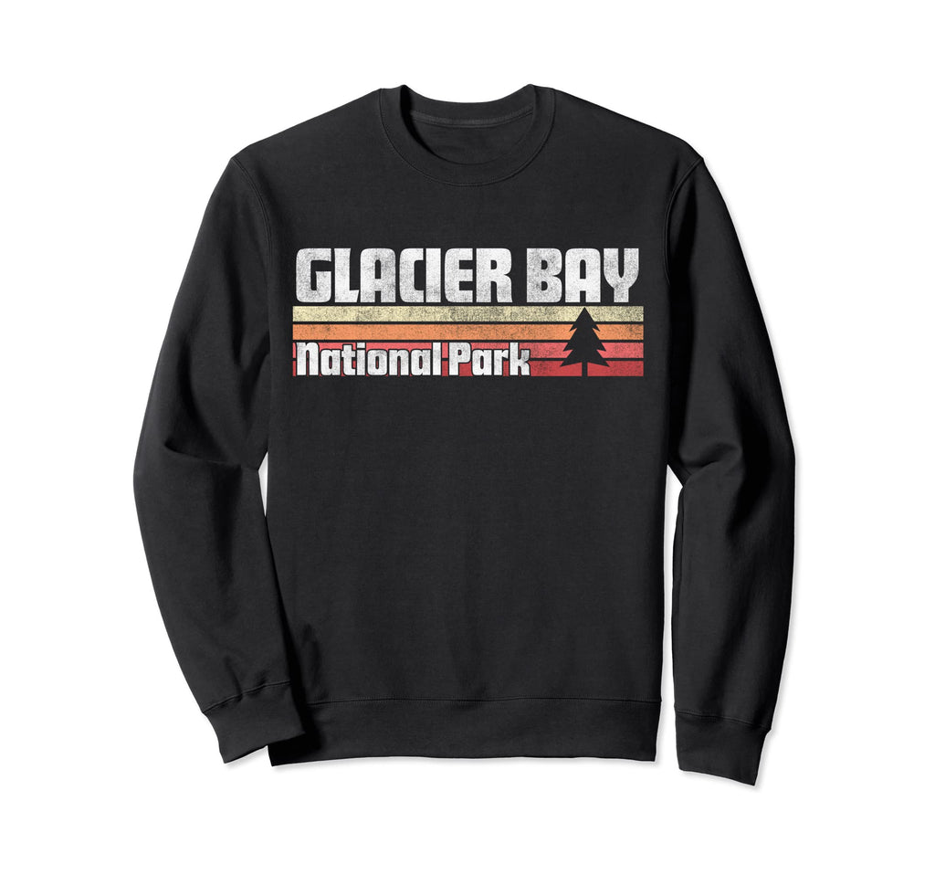 Glacier Bay National Park 70S 80S Sweatshirt - Custom Art Print Men Women - T-Shirt, Sweatshirt, Hoodie