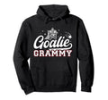 Ice Hockey Goalie Grammy Ice Hockey Hoodie - Novelty Apparel Men Women - T-Shirt, Sweatshirt, Hoodie