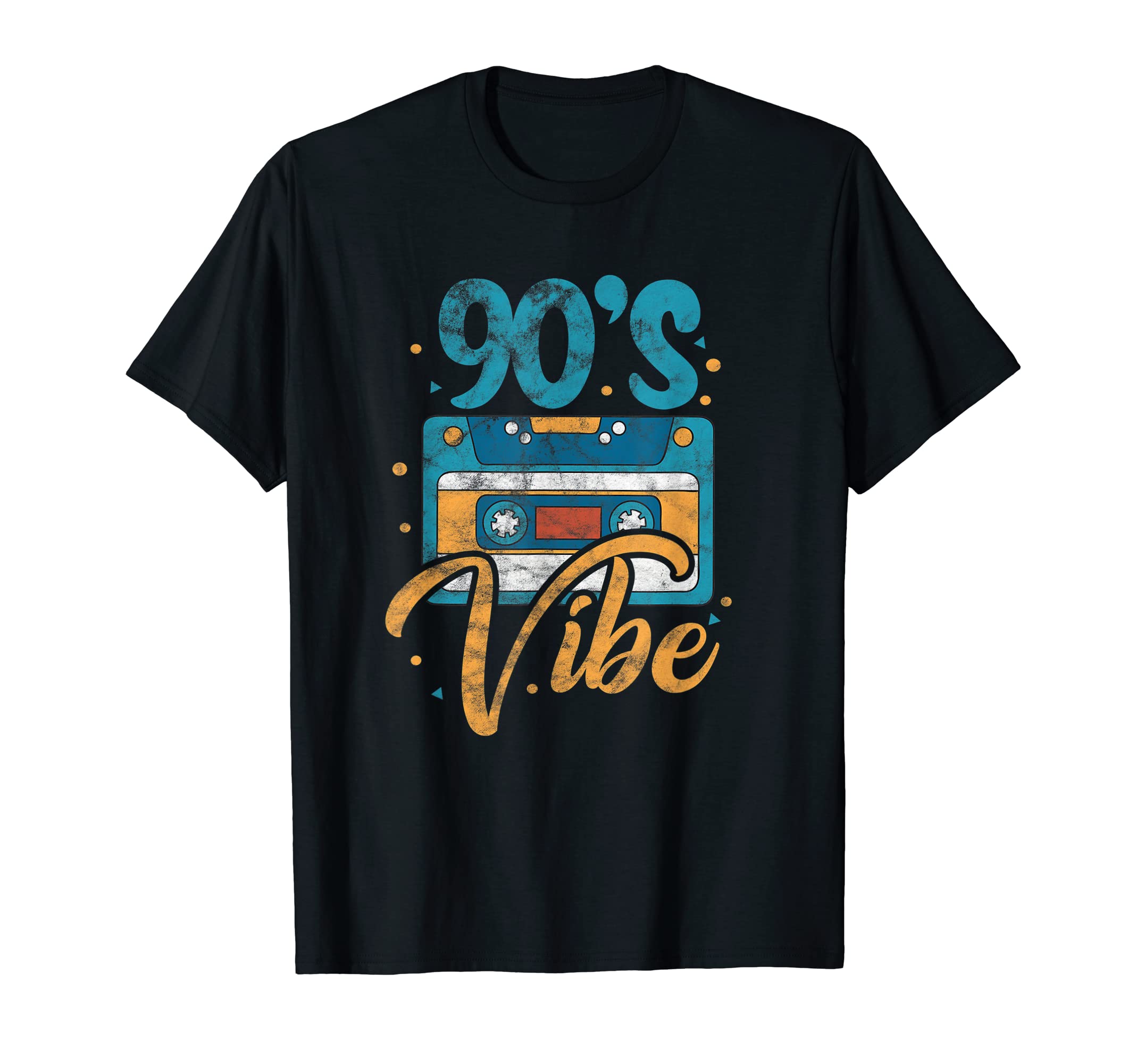 90S Vibe 1990S Nineties Cassette T-Shirt - Casual Everyday Wear for Adults - T-Shirt, Sweatshirt, Hoodie