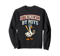 Outnumbered Funny Mom Goose Sweatshirt - Casual Everyday Wear Unisex - T-Shirt, Sweatshirt, Hoodie