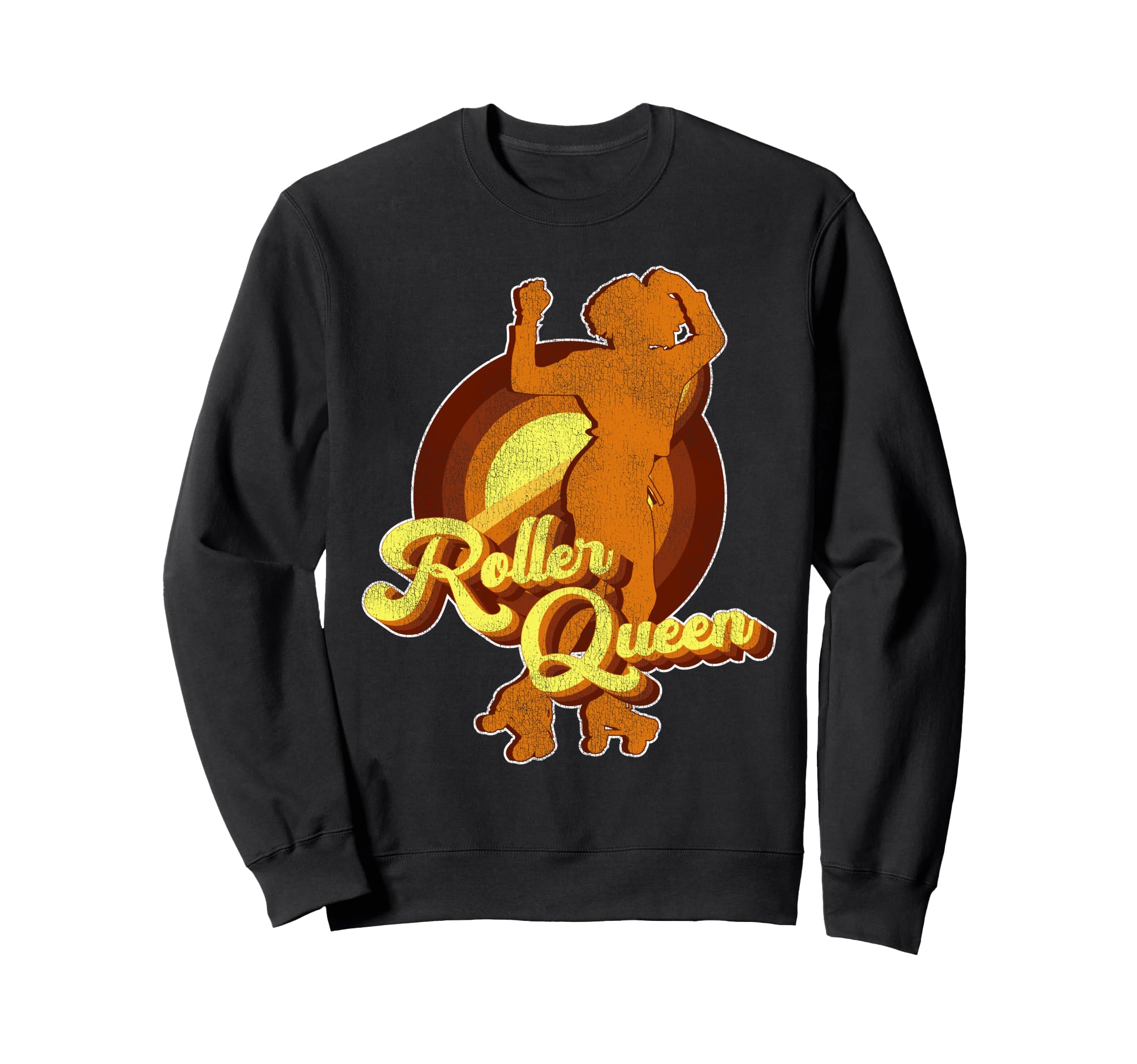 Roller Skating Skate 1970S Sweatshirt - Minimalist Print for Adults - T-Shirt, Sweatshirt, Hoodie