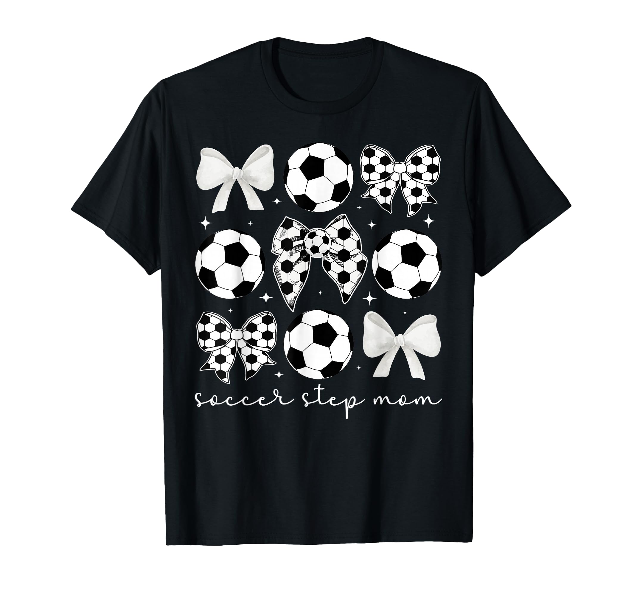 Soccer Step Mom Soccer Player T-Shirt - Minimalist Print for Adults - T-Shirt, Sweatshirt, Hoodie