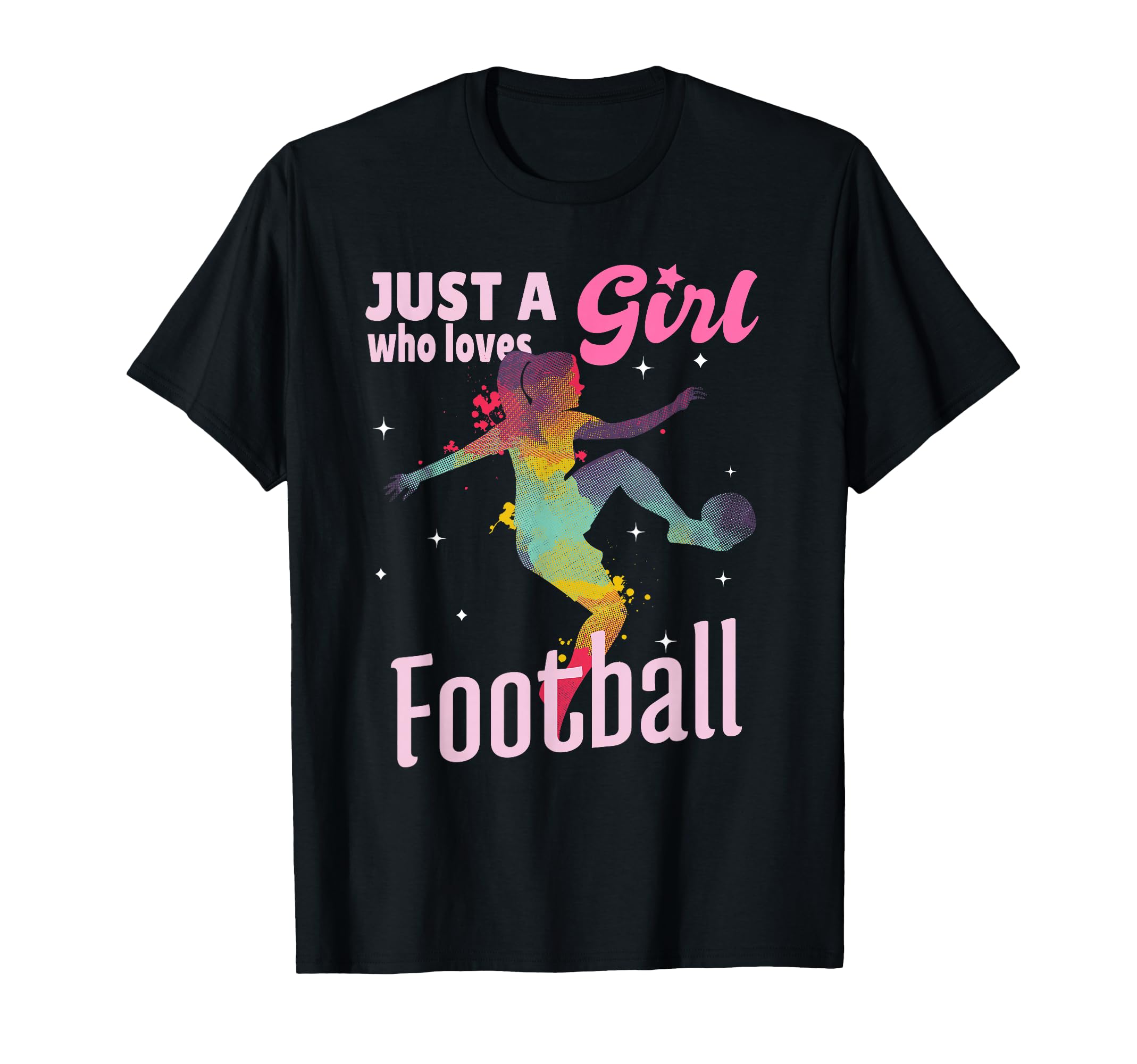 Just Who Loves Football Player Soccer Gift T-Shirt - Trendy Graphic Unisex - T-Shirt, Sweatshirt, Hoodie