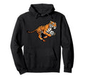 Soccer Tiger Holding Ball Fierce Hoodie - Casual Everyday Wear for Adults - T-Shirt, Sweatshirt, Hoodie