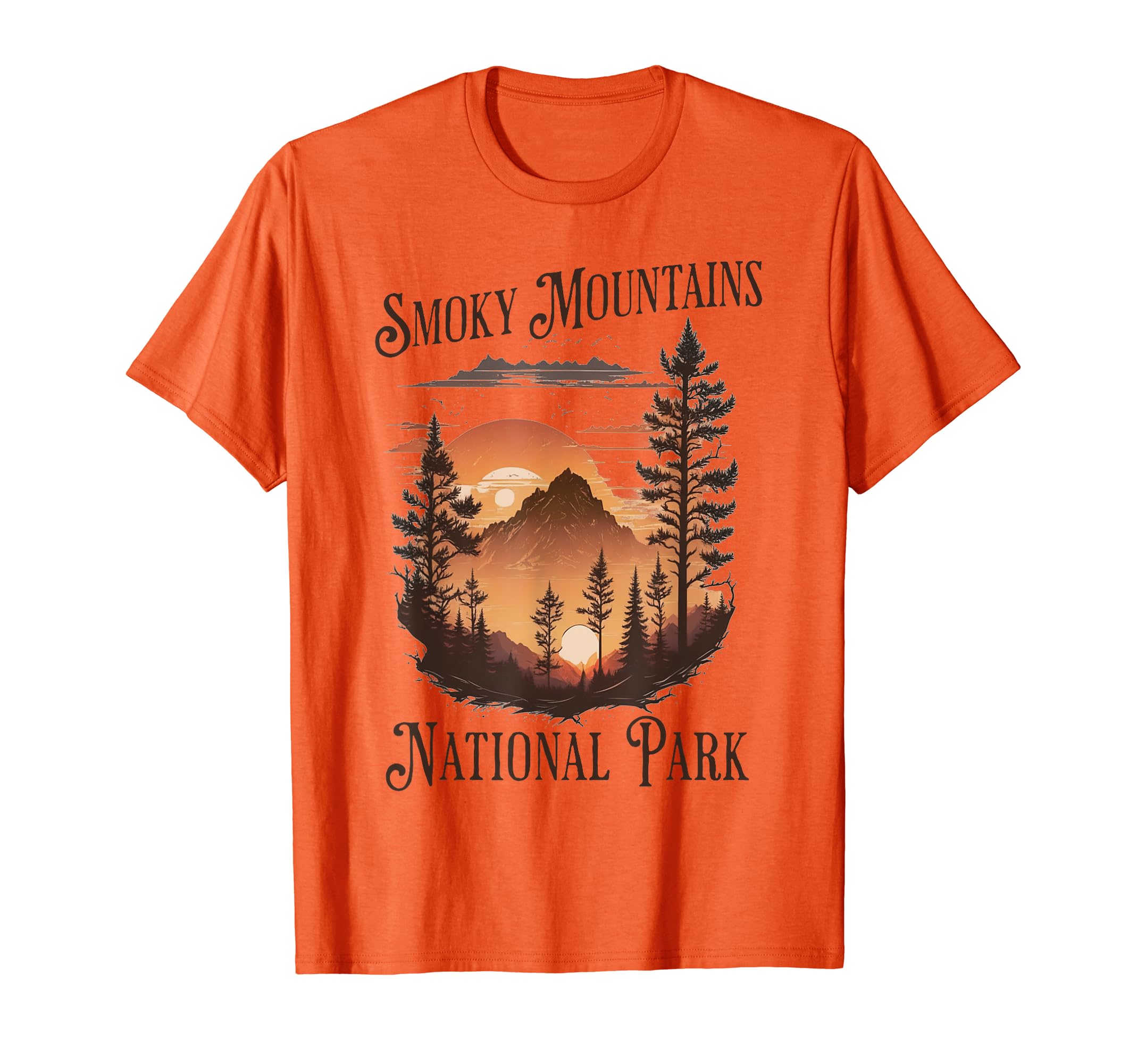 Great Smoky Mountains National Park Sweatshirt - Unique Graphic Unisex - T-Shirt, Sweatshirt, Hoodie