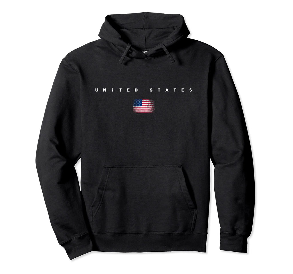 Usa Flag Pride Soccer Football Hoodie - Trendy Graphic Unisex - T-Shirt, Sweatshirt, Hoodie