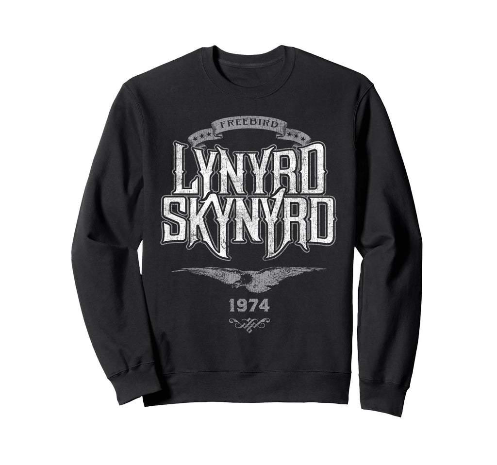 Lynyrd Skynyrd Freebird Logo 1974 Sweatshirt - Fun Novelty Design Unisex - T-Shirt, Sweatshirt, Hoodie