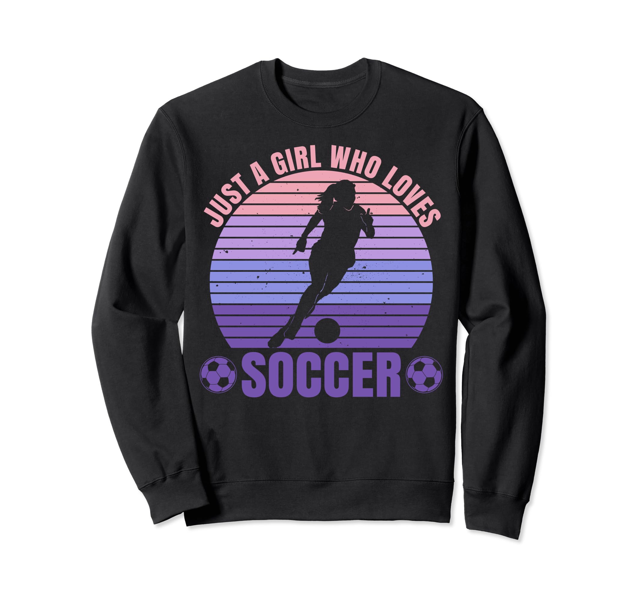 Soccer Lovers Just Who Loves Soccer Sweatshirt - Unique Graphic Unisex - T-Shirt, Sweatshirt, Hoodie
