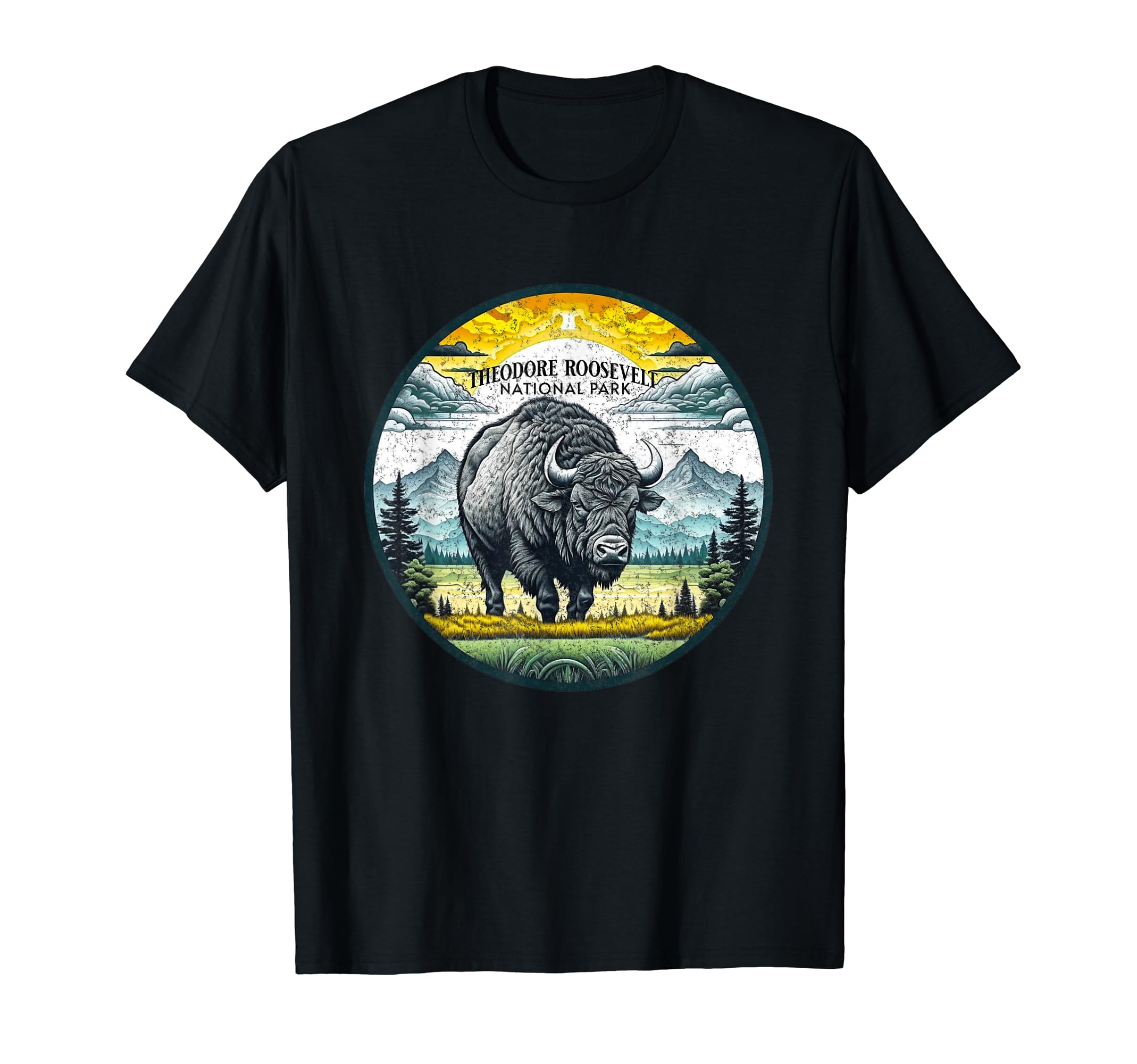 Theodore Roosevelt National Park Sweatshirt - Aesthetic Graphic Men Women - T-Shirt, Sweatshirt, Hoodie