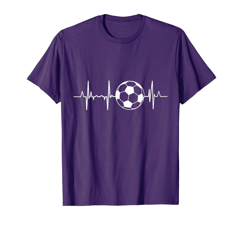 Soccer Heartbeat T-Shirt - Streetwear Style Unisex - T-Shirt, Sweatshirt, Hoodie